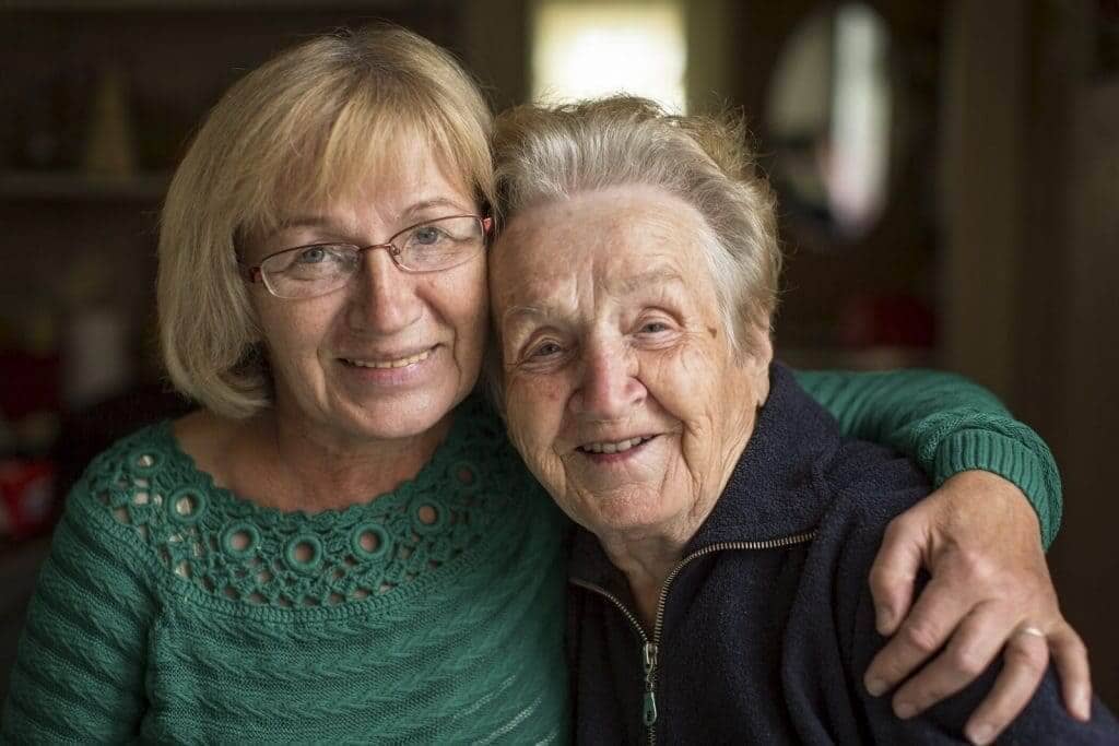 Carer with person living with dementia